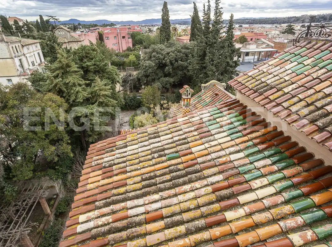 Vista exterior de Casa o xalet en venda en La Garriga amb Calefacció, Jardí privat i Terrassa