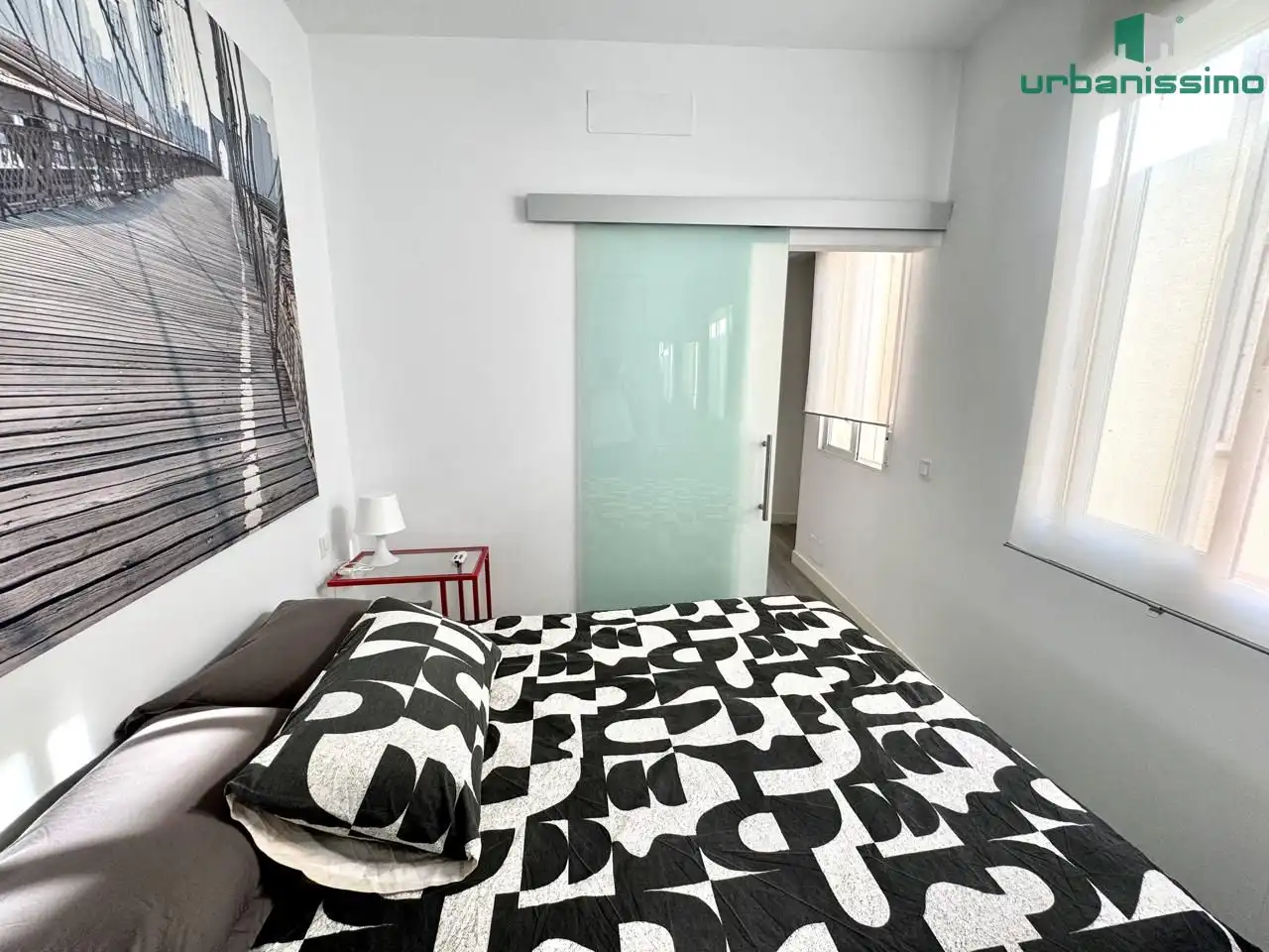 Bedroom of Apartments for sale in Madrid  with Air Conditioner