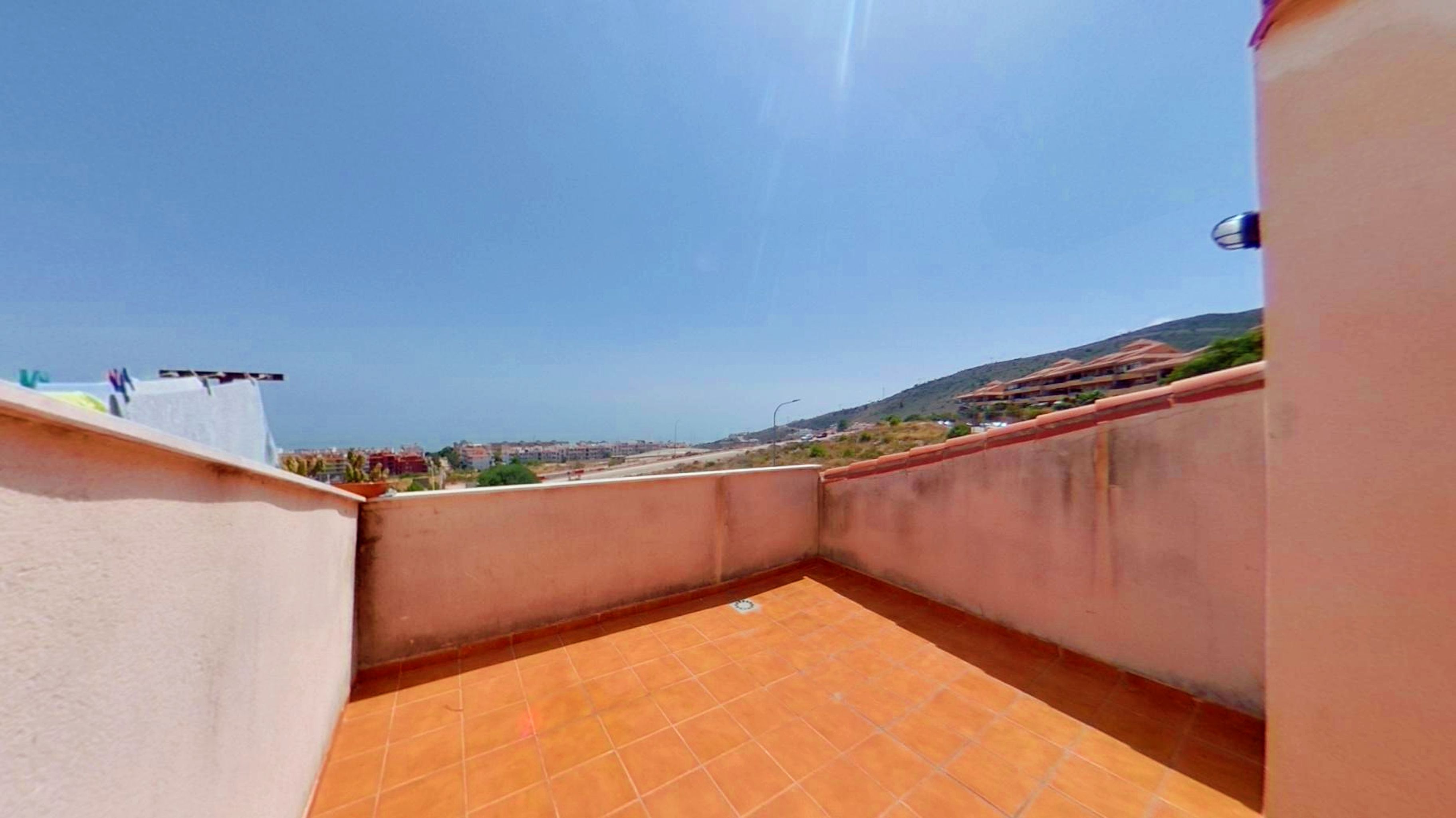 Exterior view of Duplex for sale in Benalmádena  with Air Conditioner, Private garden and Terrace