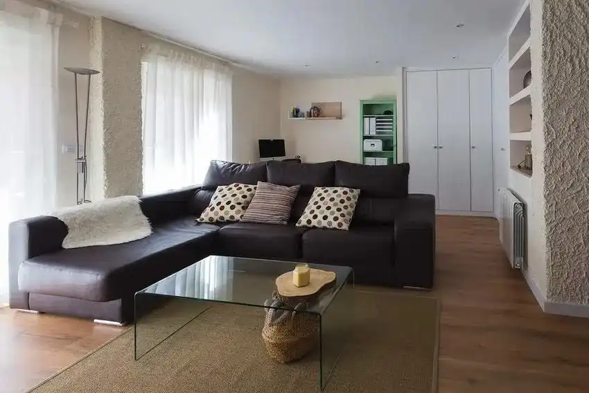 Living room of Flat for rent in Valencia  with Air Conditioner and Balcony