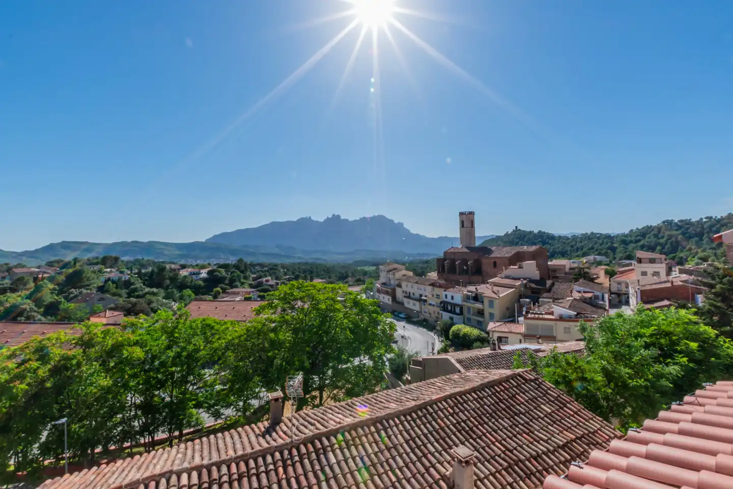 Vista exterior de Piso en venta en Vacarisses con Aire acondicionado, Calefacción y Terraza