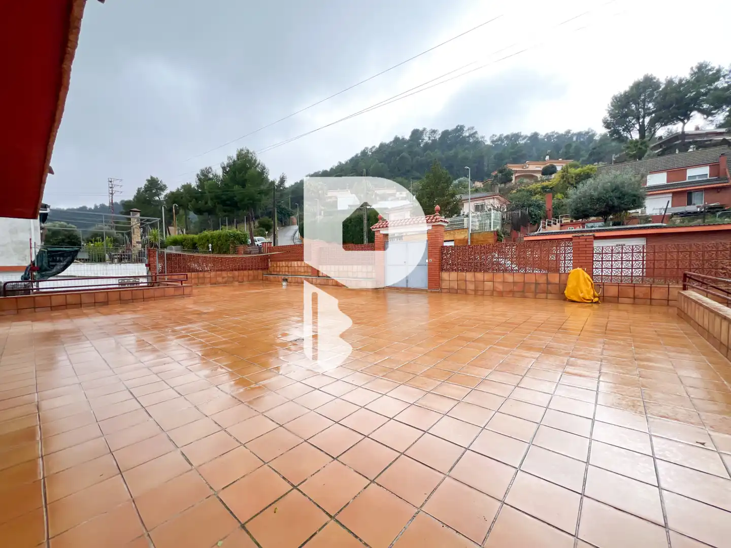 Terrassa de Casa o xalet en venda en Vallirana amb Aire condicionat, Calefacció i Jardí privat