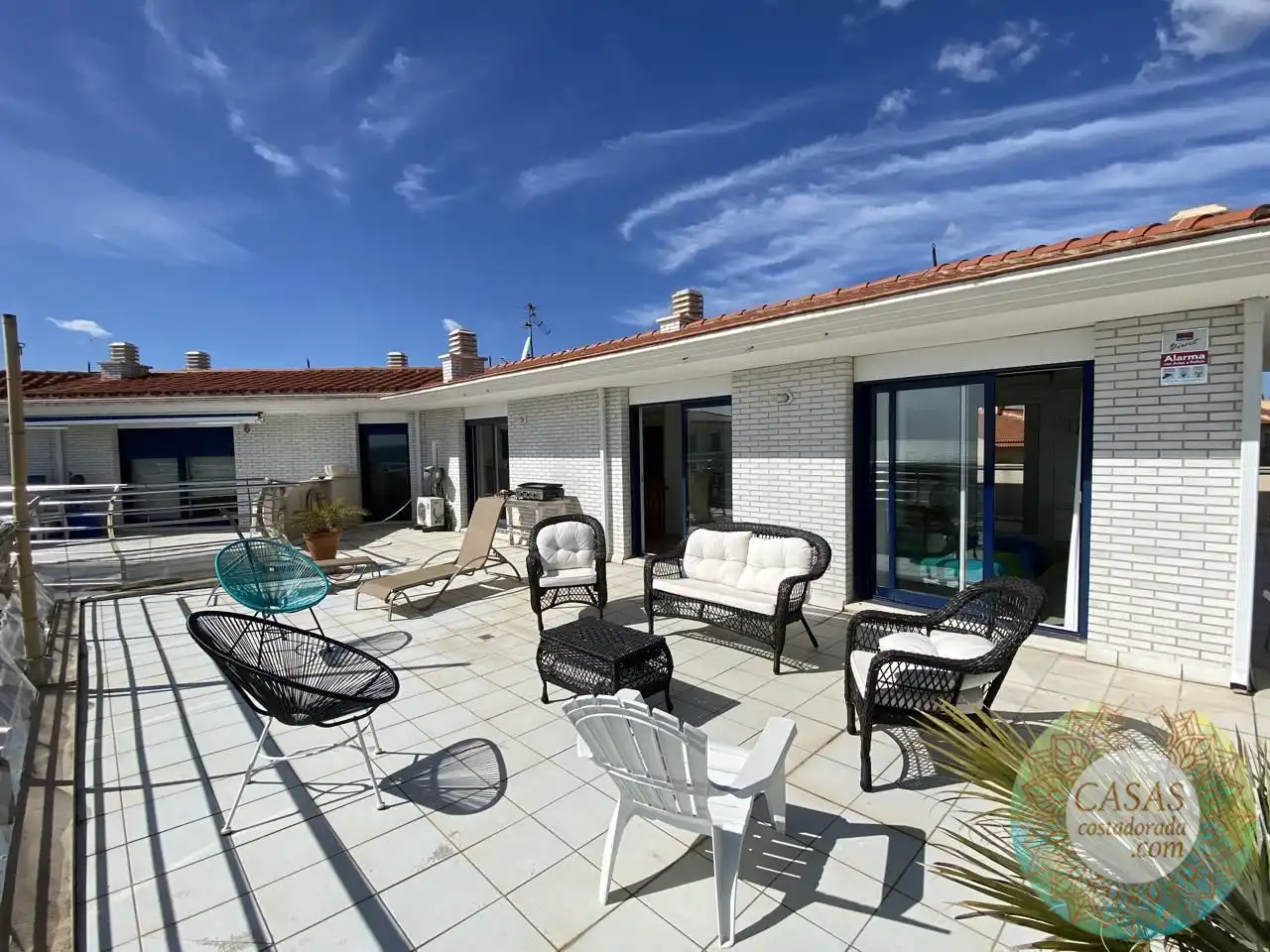 Terrasse von Dachboden zum Verkauf in L'Ametlla de Mar  mit Klimaanlage und Abstellraum