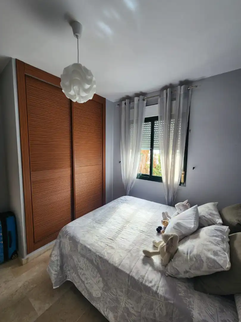 Bedroom of Flat for sale in Marbella  with Terrace, Oven and Microwave