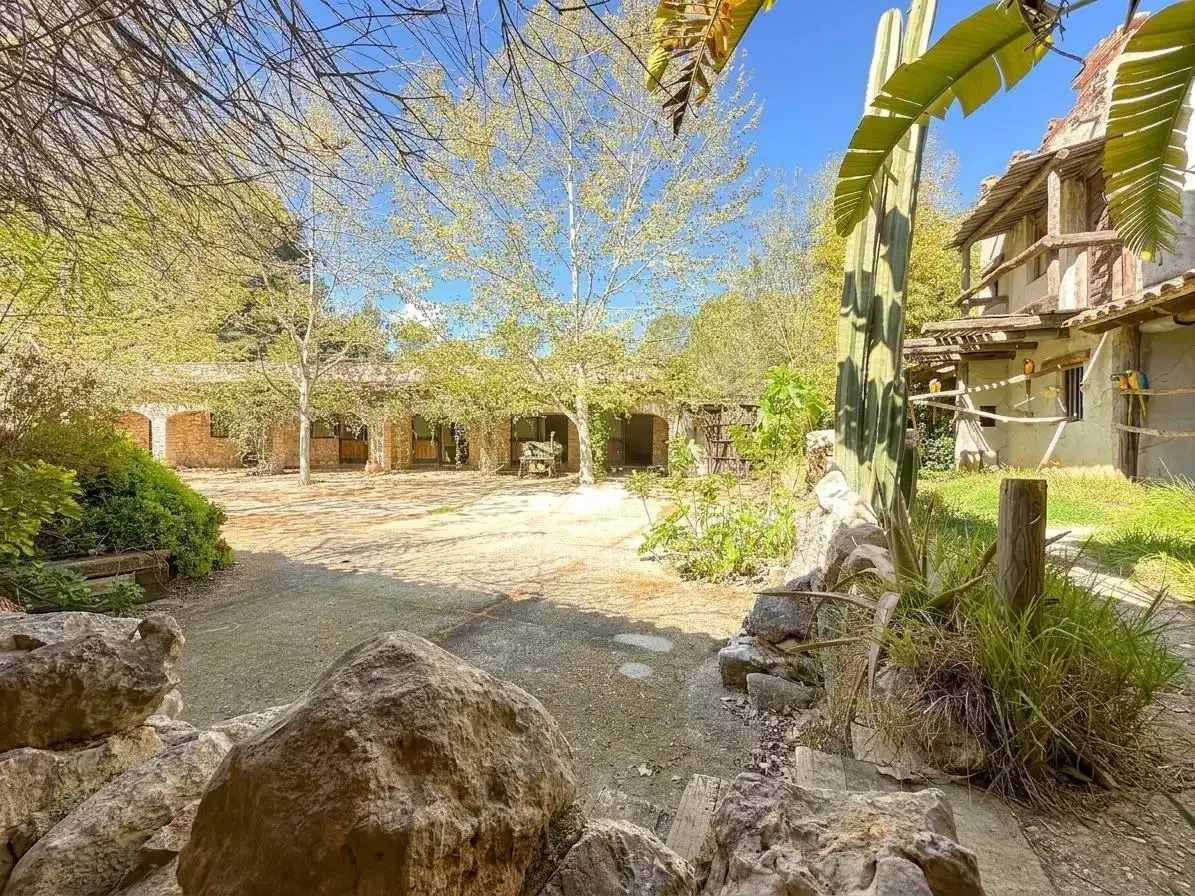 Garden of Country homes for sale in Llíber  with Air Conditioner, Heating and Private garden