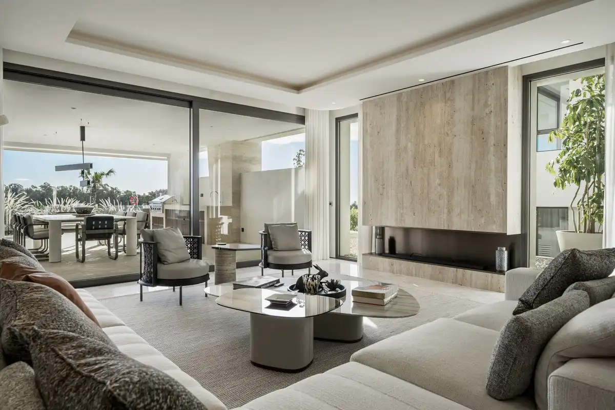 Living room of Apartments for sale in Marbella  with Terrace and Storage room
