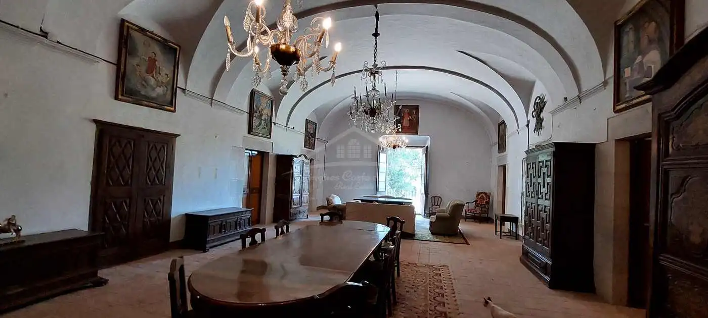 Dining room of Country homes for sale in Flaçà  with Air Conditioner, Heating and Private garden