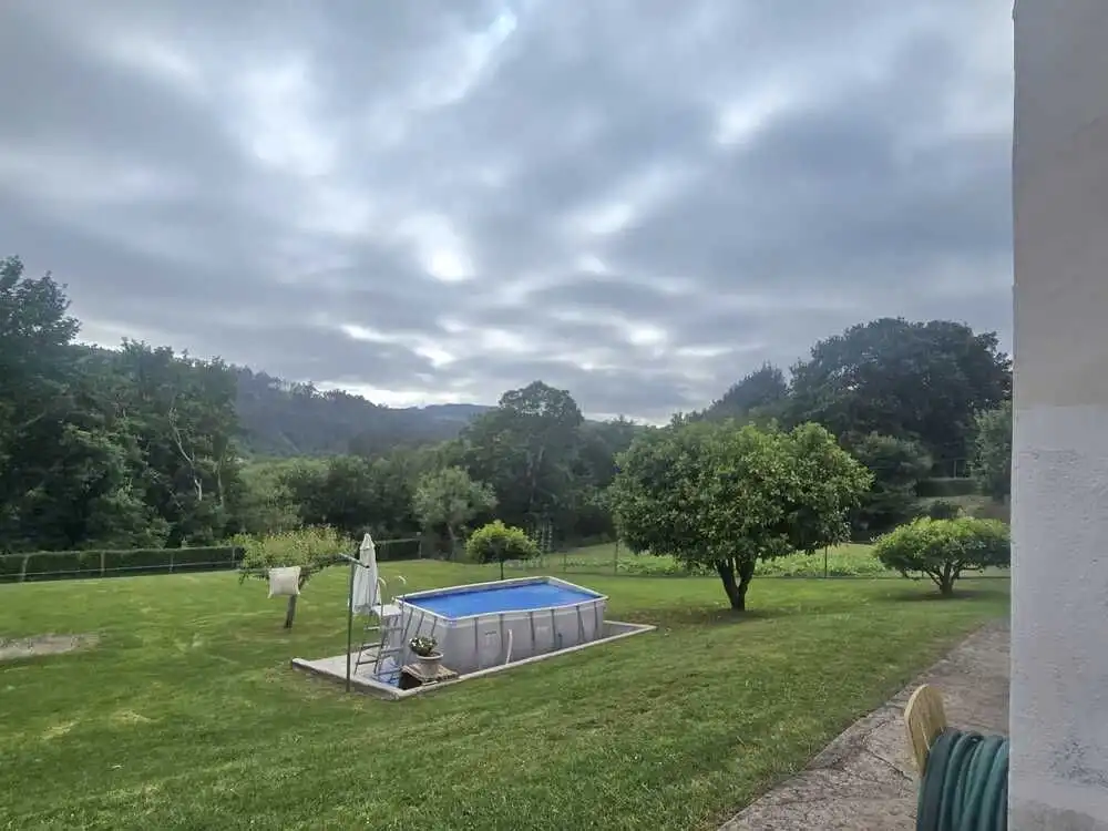 Swimming pool of Country homes for sale in Narón  with Heating, Private garden and Storage room