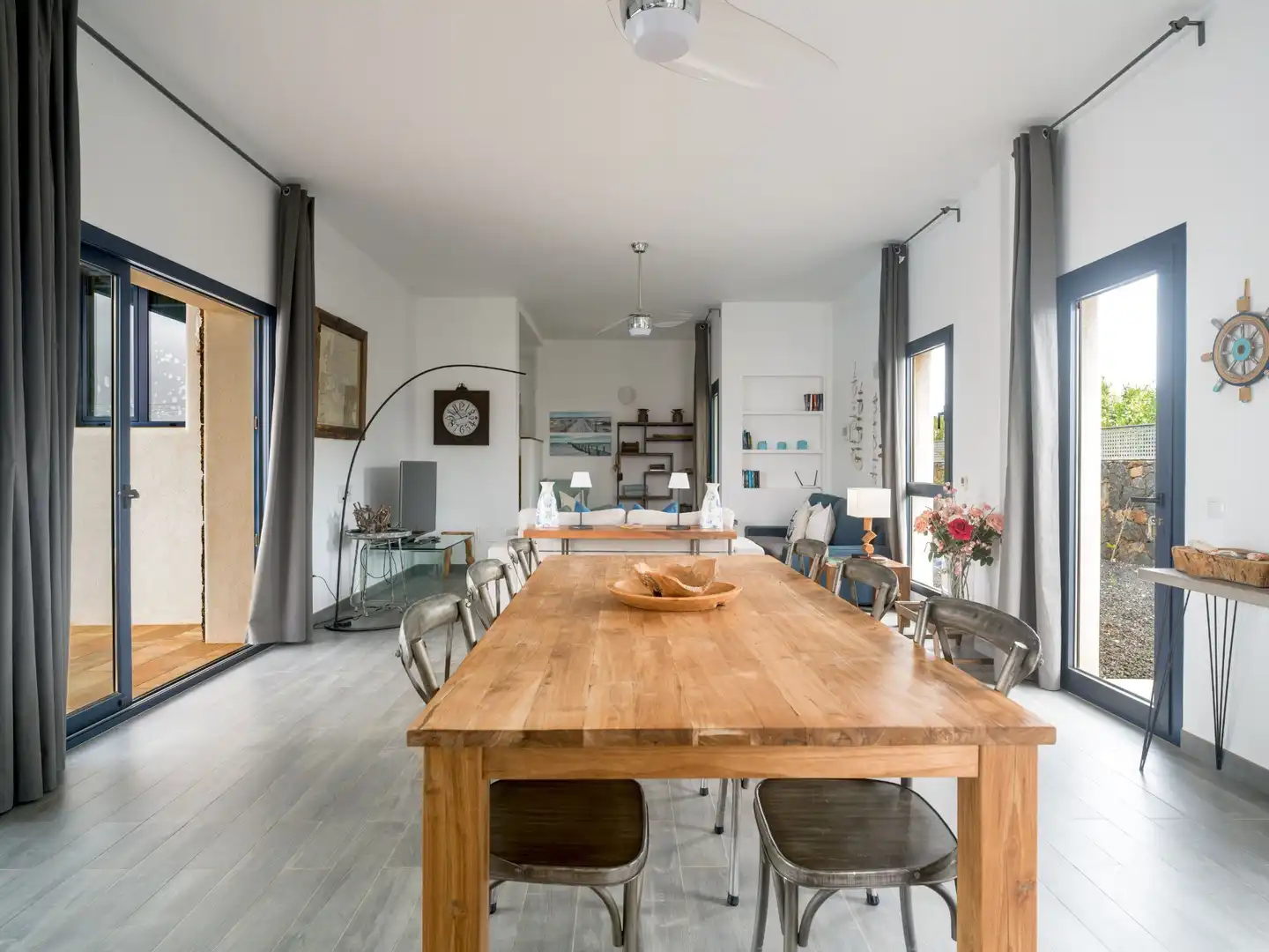 Comedor de Casa o chalet en venta en La Oliva con Jardín privado, Terraza y Trastero