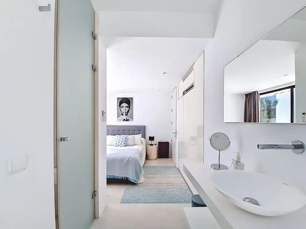 Bedroom of Houses for sale in Sant Josep de sa Talaia  with Air Conditioner, Heating and Terrace