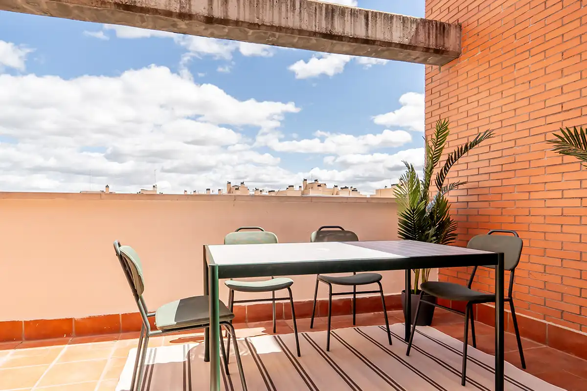 Terrasse von Wohnung zum Verkauf in Madrid mit Klimaanlage, Terrasse und Gemeinschaftspool