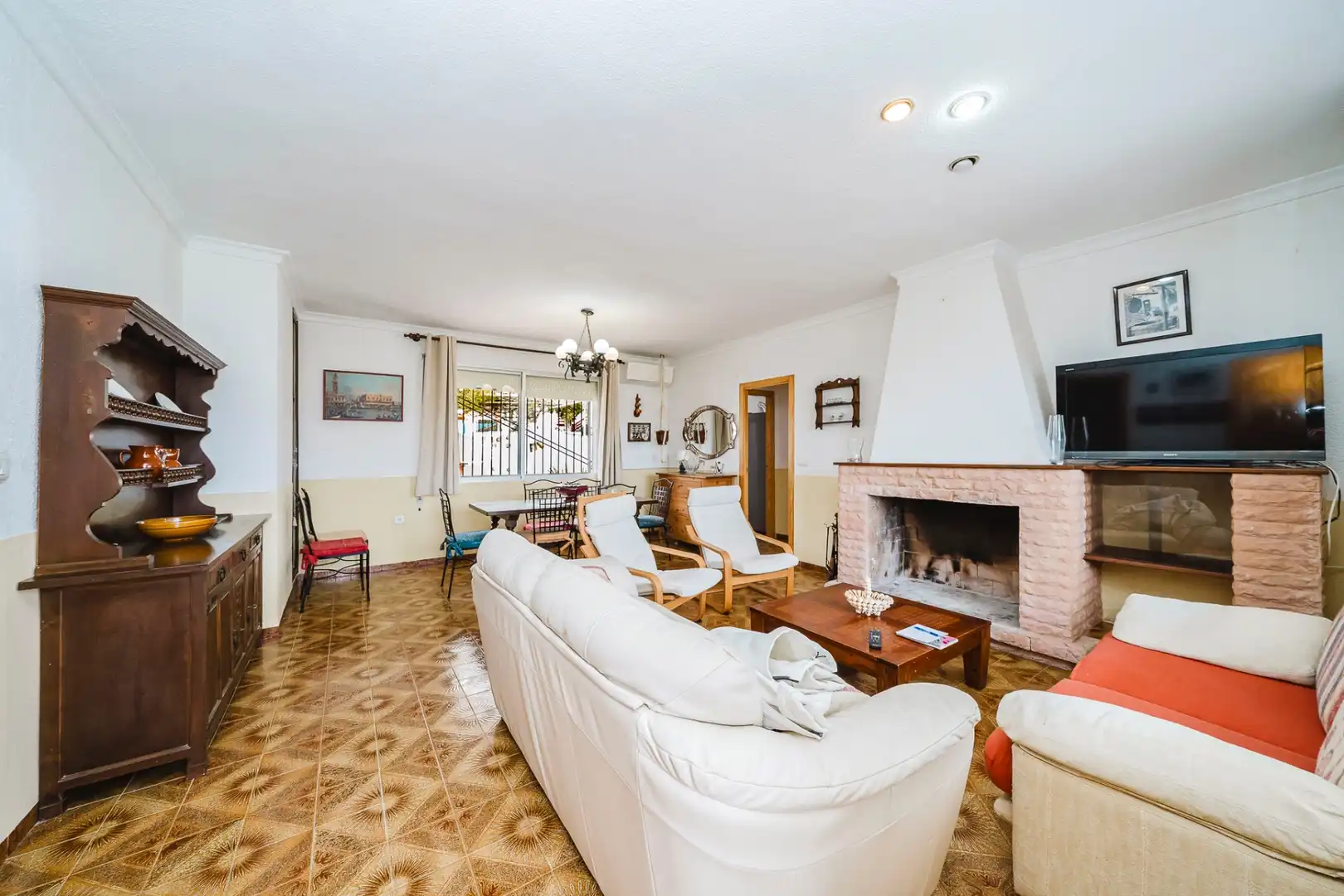 Sala de estar de Casa o chalet en venta en Cartagena con Aire acondicionado