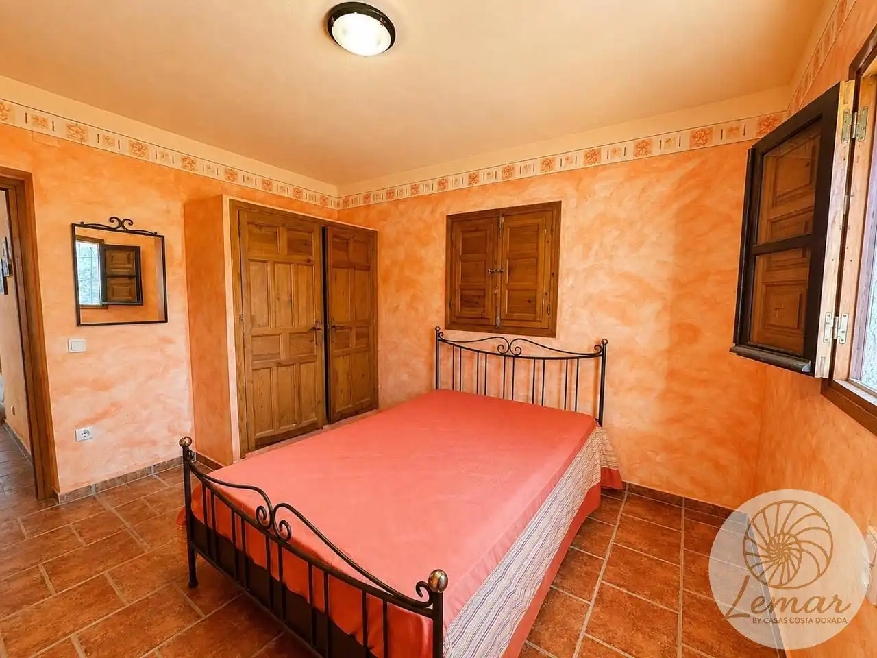 Habitación de Finca rústica en venta en El Perelló con Jardín privado, Terraza y Piscina