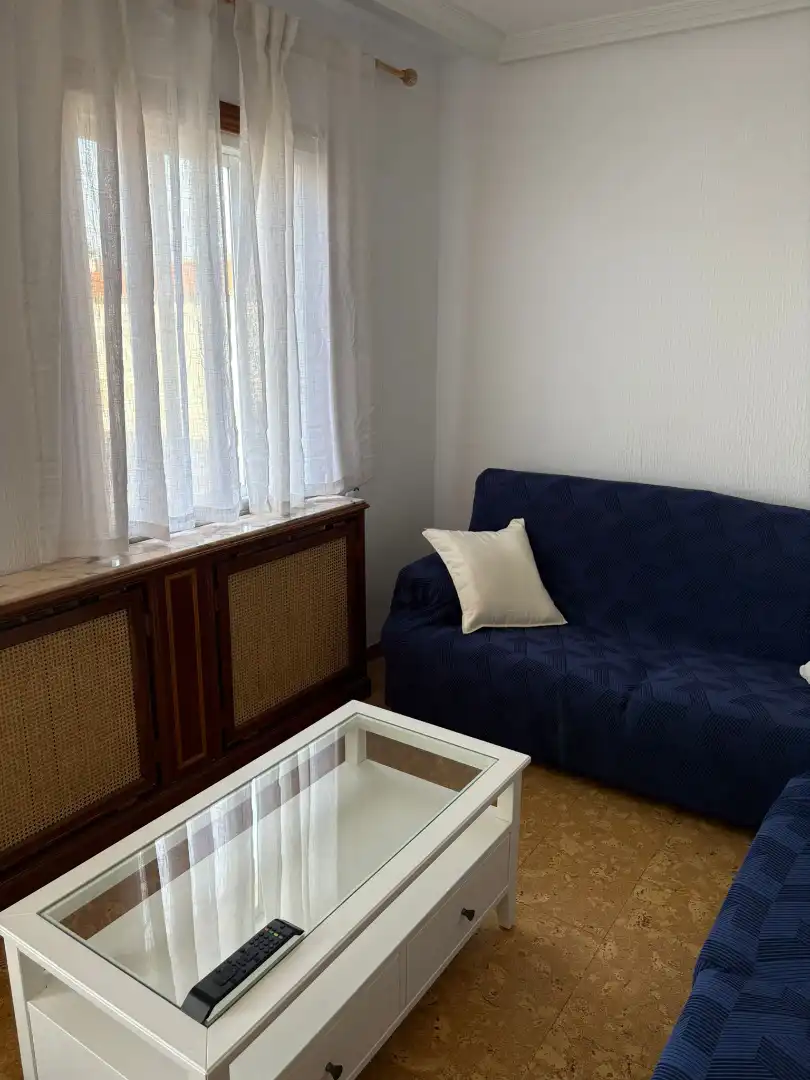 Sala d'estar de Pis en venda en Palencia amb Calefacció, Terrassa i Moblat