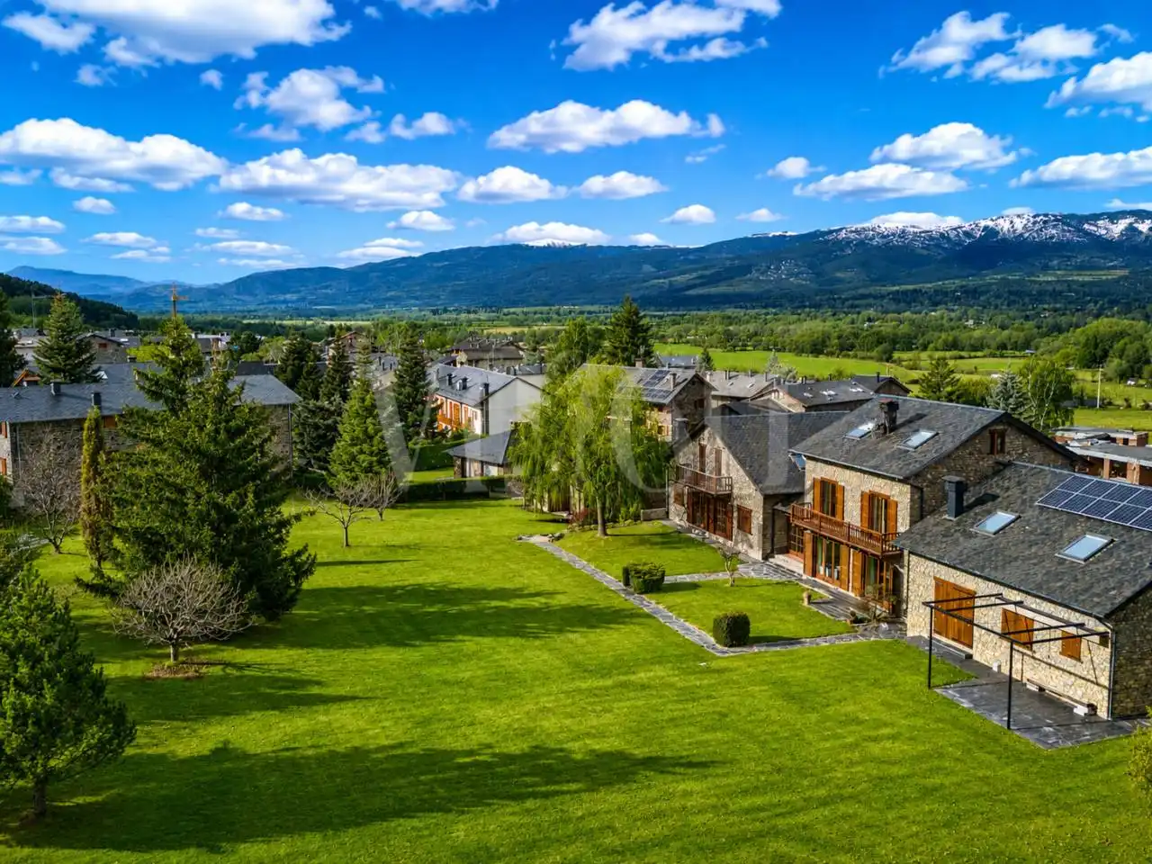 Exterior view of Detached homes for sale in Puigcerdà  with Heating, Parquet flooring and Terrace