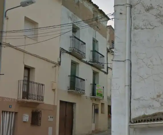 Vista exterior de Casa adosada en venta en Caparroso