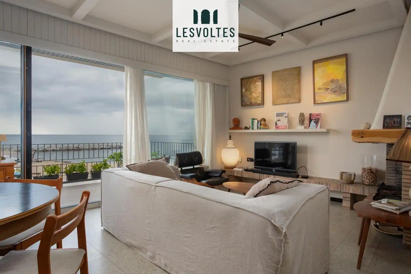 Sala de estar de Casa o chalet en venta en Calonge i Sant Antoni con Calefacción, Jardín privado y Terraza