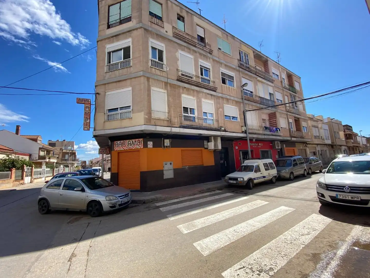 Vista exterior de Piso en venta en Cartagena