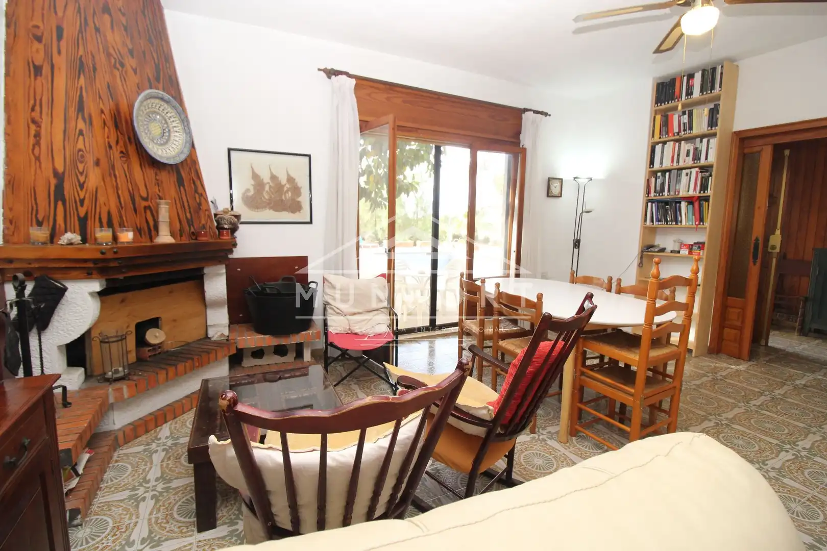 Sala d'estar de Casa o xalet en venda en Pilar de la Horadada amb Jardí privat, Terrassa i Traster