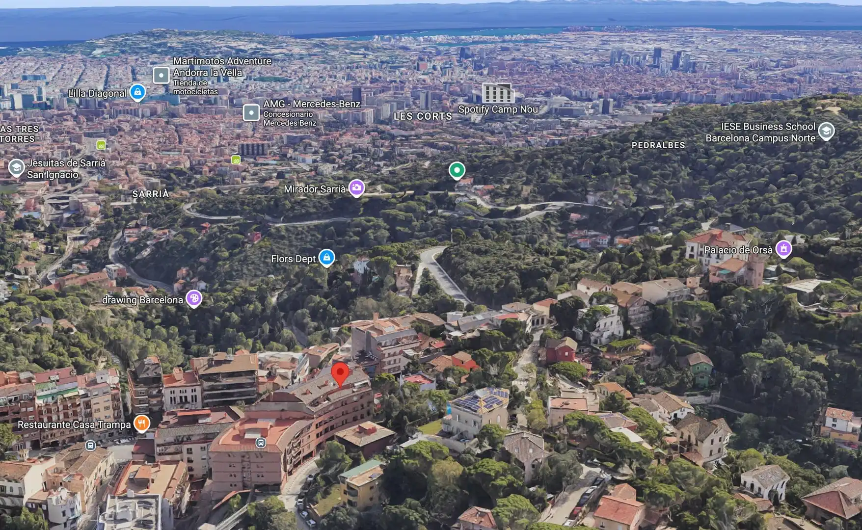 Außenansicht von Wohnung zum Verkauf in Barcelona mit Klimaanlage, Heizung und Parkett