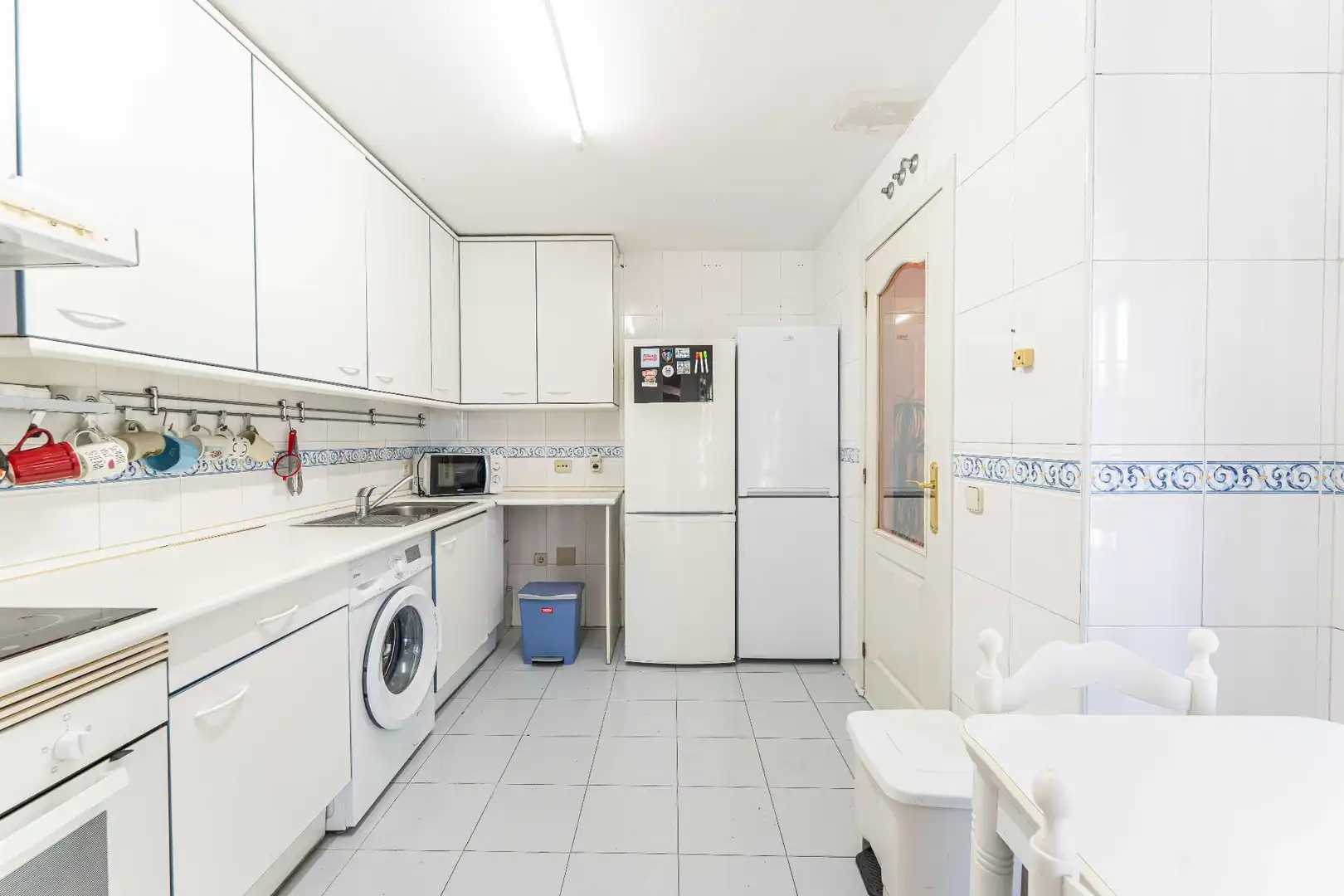 Cocina de Casa adosada en venta en Fuenlabrada con Aire acondicionado, Calefacción y Jardín privado