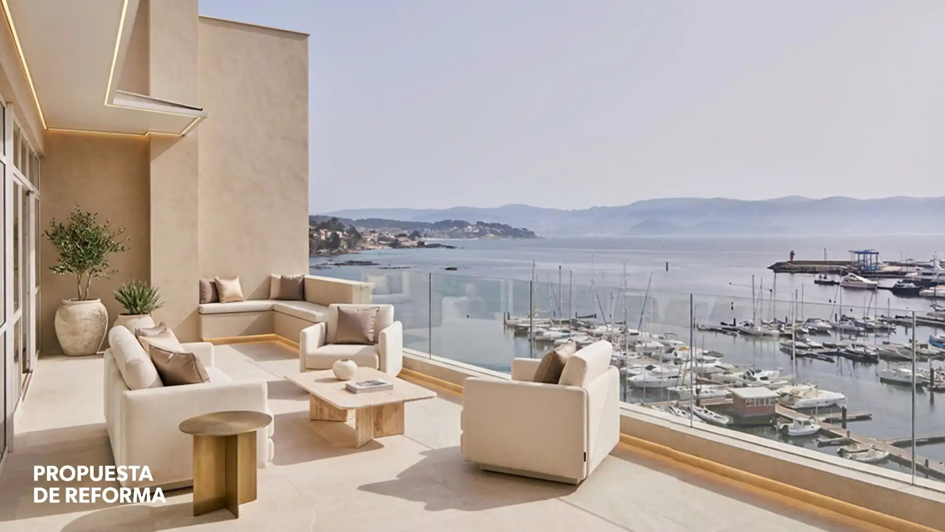 Terrace of Attic for sale in Sanxenxo  with Heating, Terrace and Swimming Pool