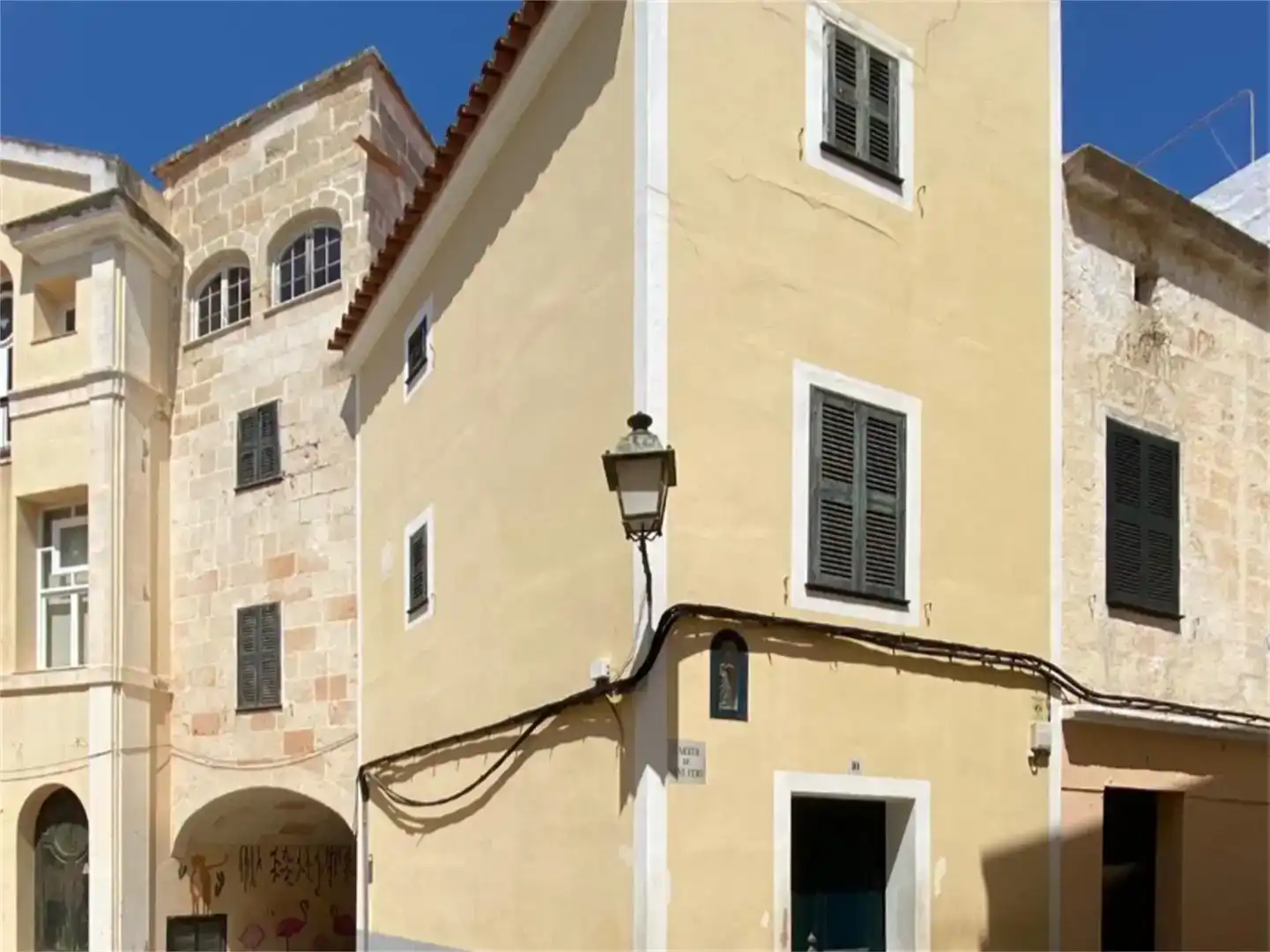 Vista exterior de Casa adosada en venta en Ciutadella de Menorca