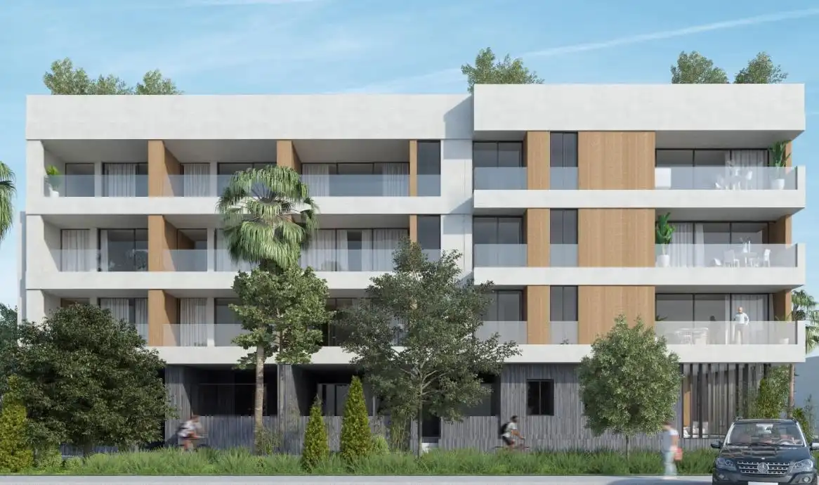 Vista exterior de Planta baja en venta en Elche / Elx con Parquet, Terraza y Piscina
