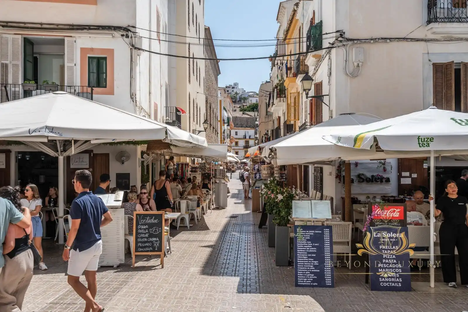 Exterior view of Houses for sale in Eivissa  with Air Conditioner, Private garden and Terrace