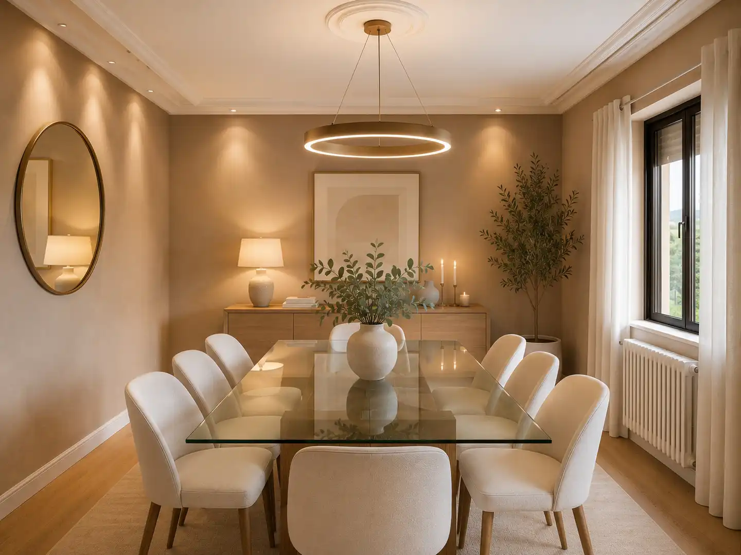 Comedor de Finca rústica en venta en Miengo con Calefacción, Jardín privado y Terraza