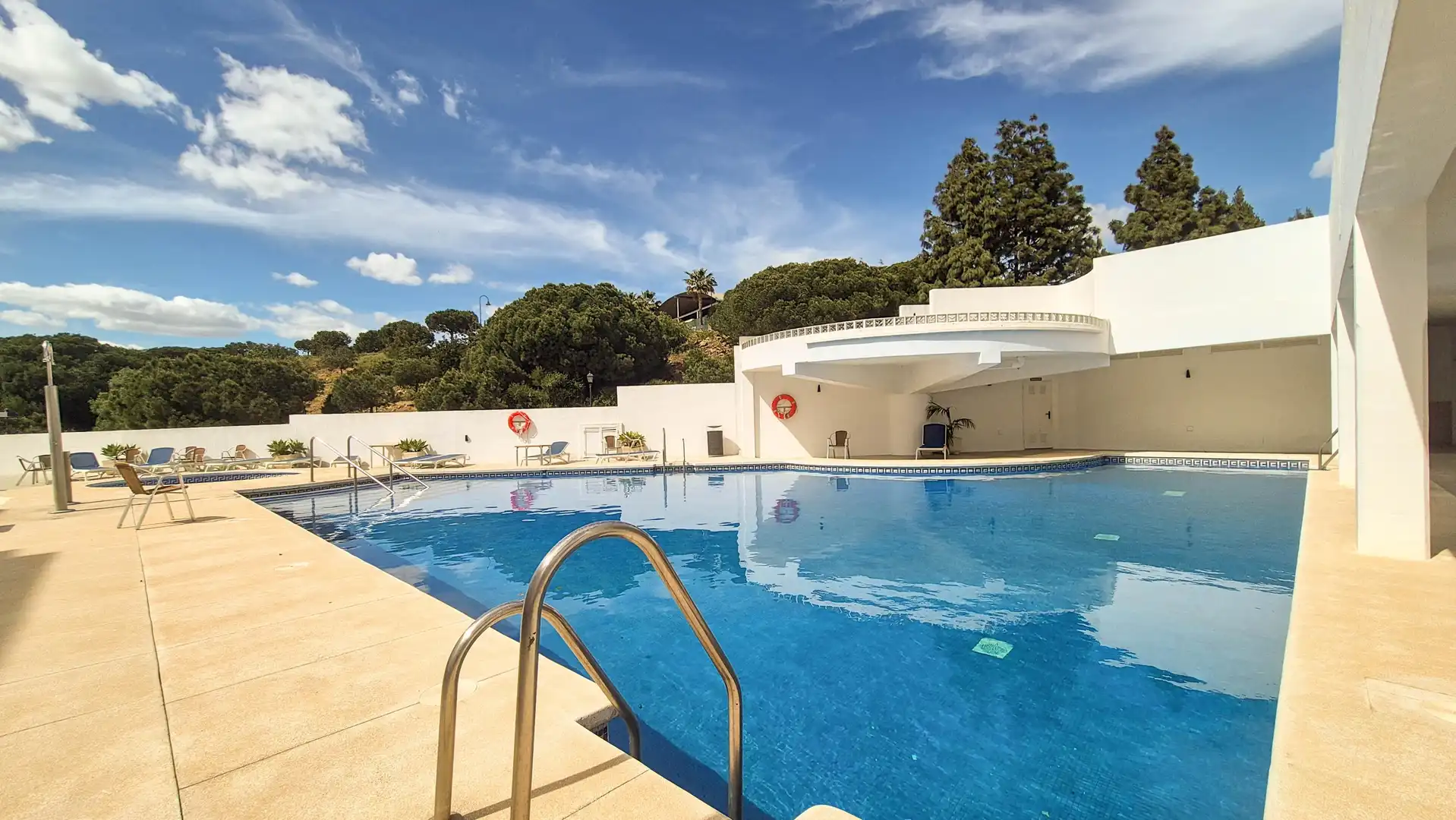 Swimming pool of Detached homes for sale in Mijas  with Community pool