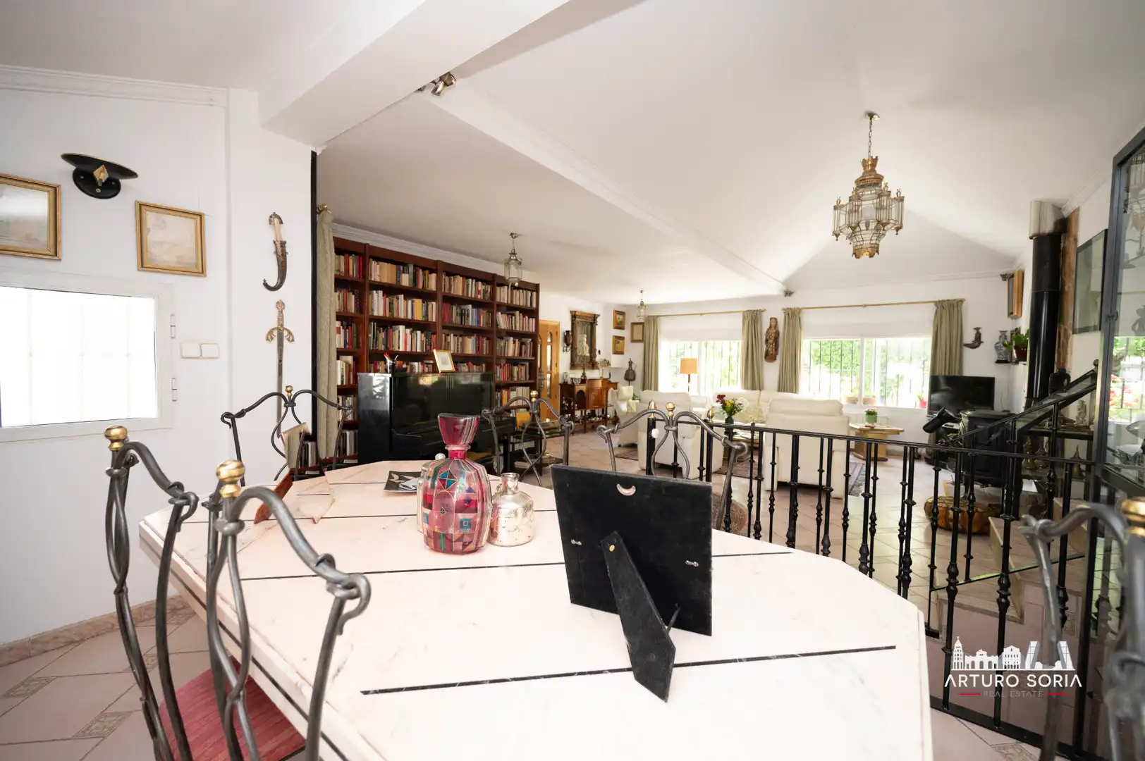 Comedor de Casa o chalet en venta en Madrid con Calefacción y Jardín privado