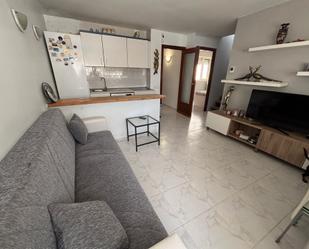 Living room of Flat for sale in El Vendrell  with Terrace, Furnished and Oven