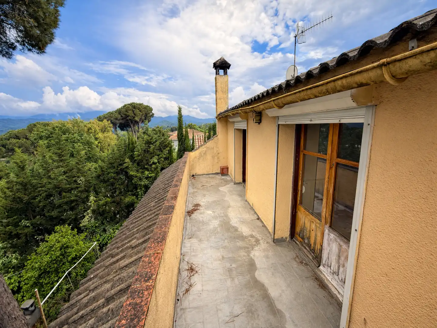 Terrasse von Haus oder Chalet zum Verkauf in Gualba mit Möbliert