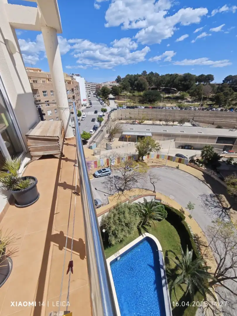 Vista exterior de Apartament en venda en Calpe / Calp amb Aire condicionat, Calefacció i Jardí privat