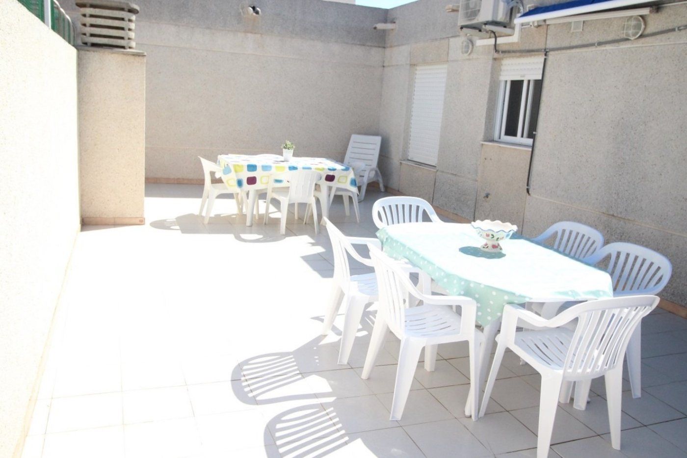 Terrace of Apartment to rent in Oropesa del Mar / Orpesa  with Air Conditioner, Heating and Terrace