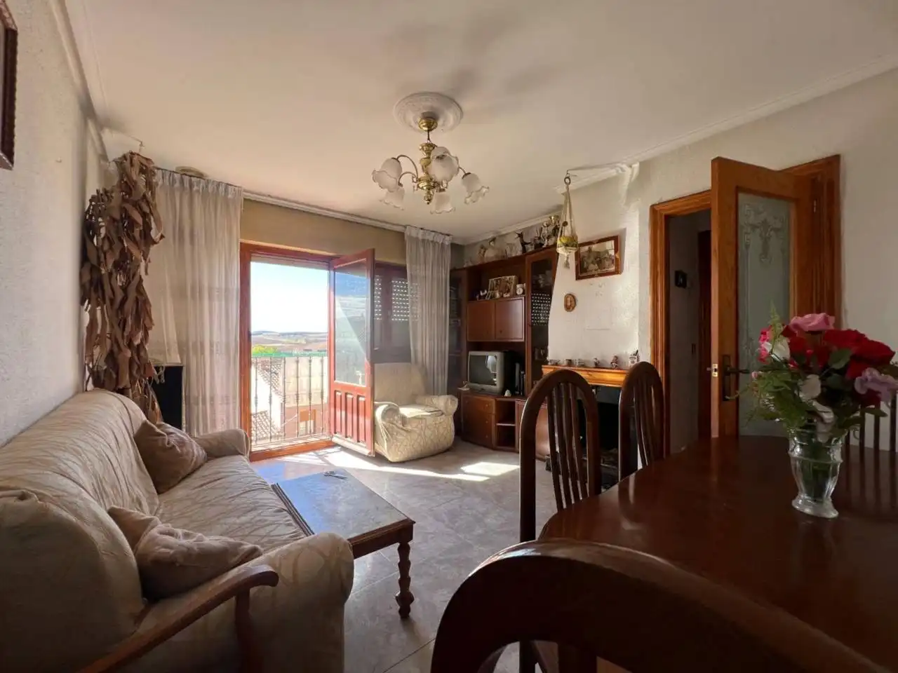 Sala d'estar de Casa o xalet en venda en Lerma amb Calefacció i Terrassa