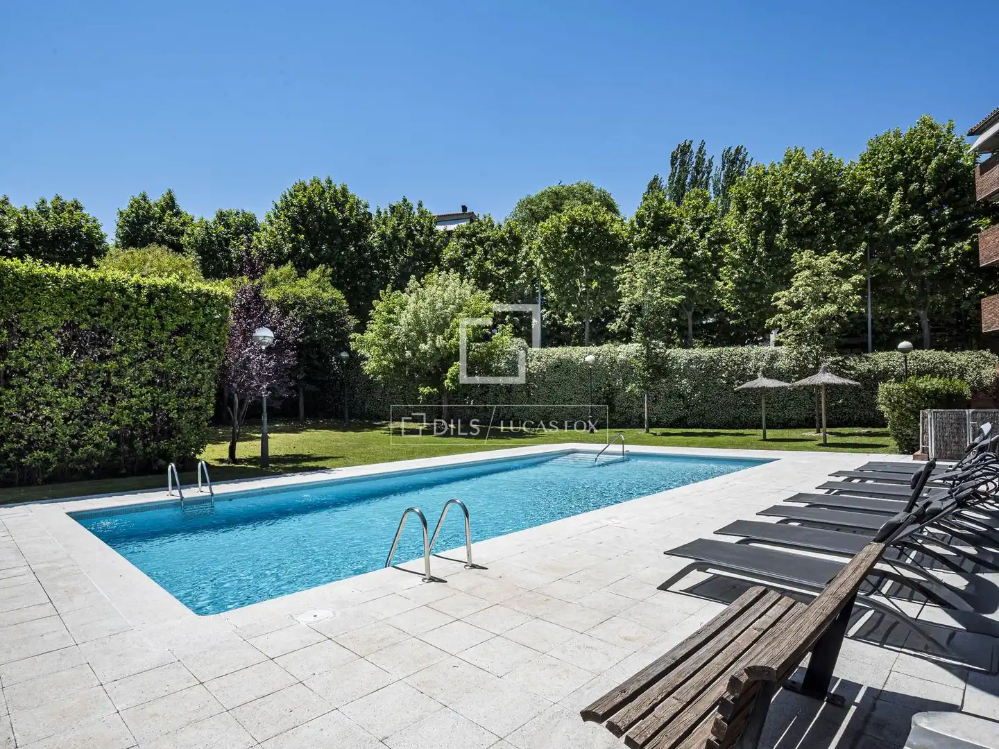 Piscina de Piso en venta en Sant Cugat del Vallès con Aire acondicionado, Calefacción y Terraza