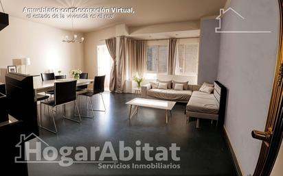 Living room of Flat for sale in Alzira  with Air Conditioner, Terrace and Balcony