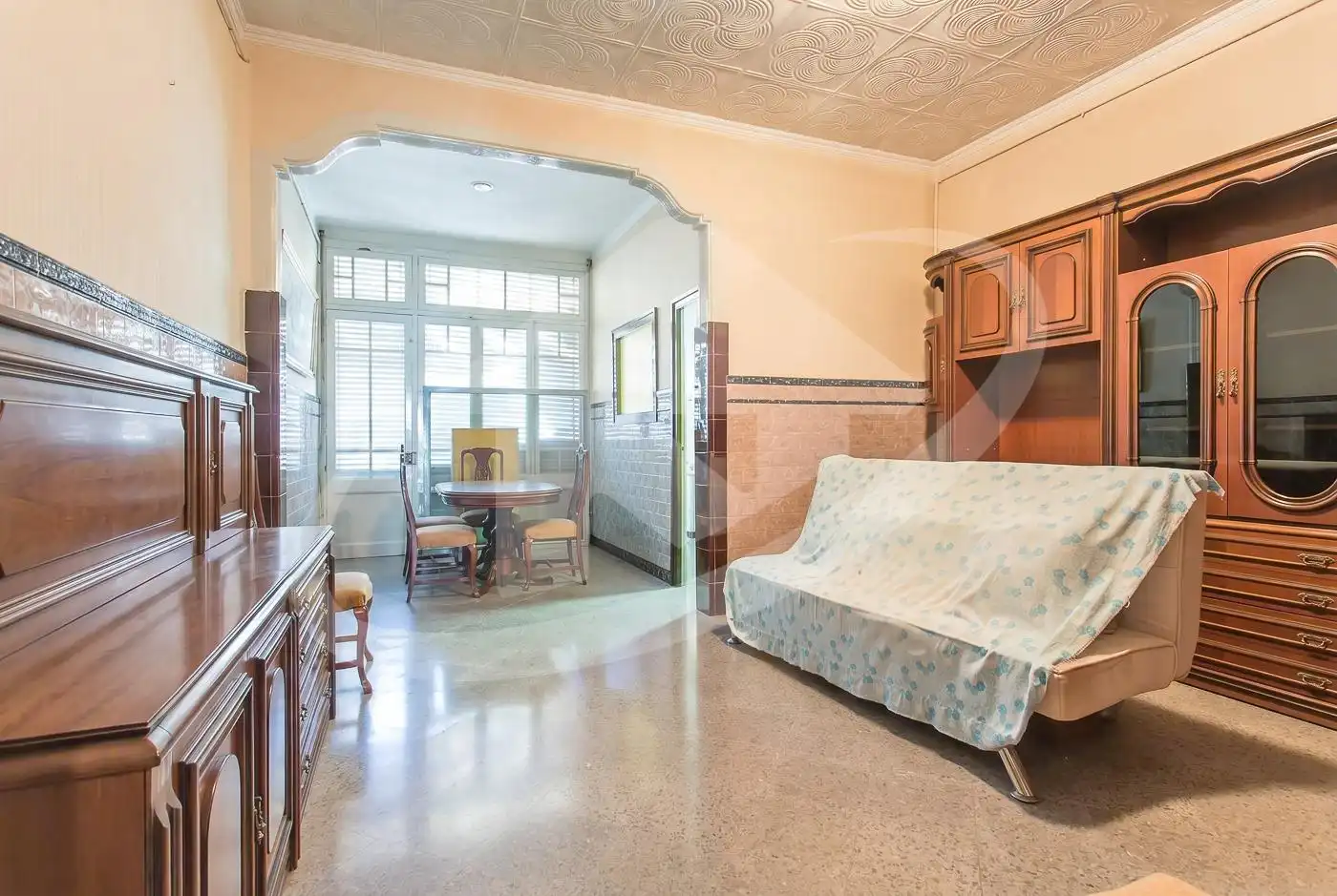 Sala d'estar de Casa adosada en venda en Sabadell amb Terrassa i Traster
