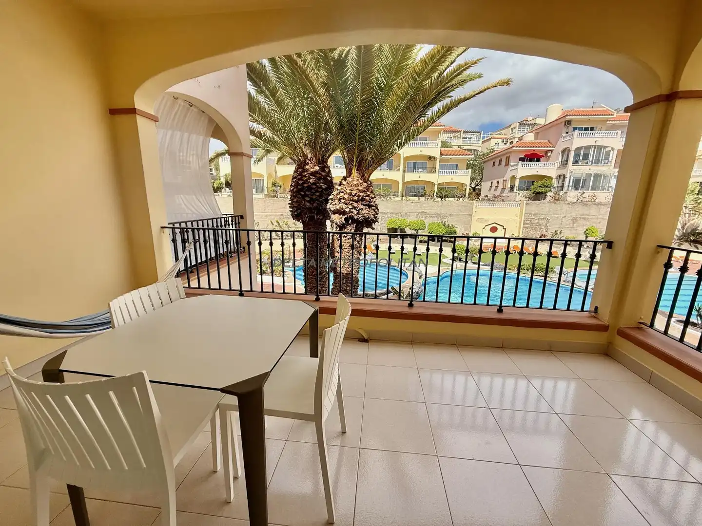 Terrassa de Apartament de lloguer en San Miguel de Abona amb Aire condicionat, Terrassa i Moblat