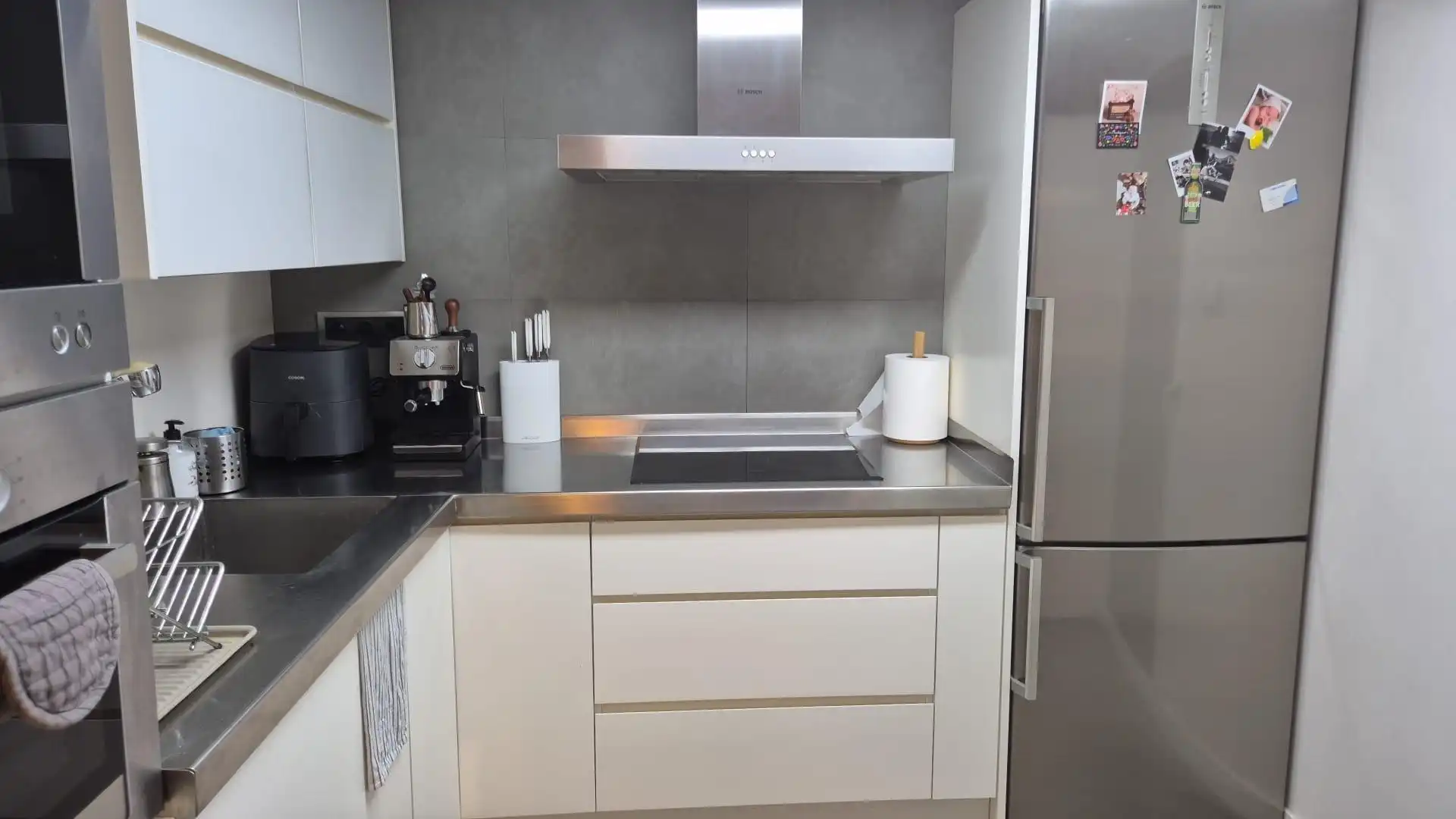 Küche von Wohnung zur Miete in Murcia mit Klimaanlage, Heizung und Privatgarten
