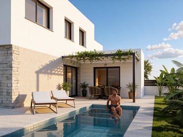 Casa d'obra nova amb piscina en venda a Avinguda l'Ametlla de Mar 119