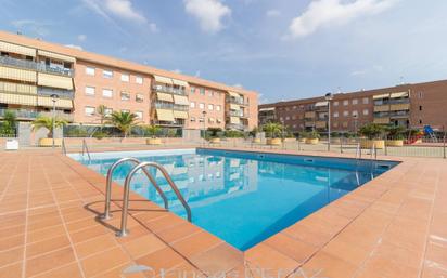 Swimming pool of Flat for sale in Castelldefels  with Air Conditioner, Terrace and Swimming Pool