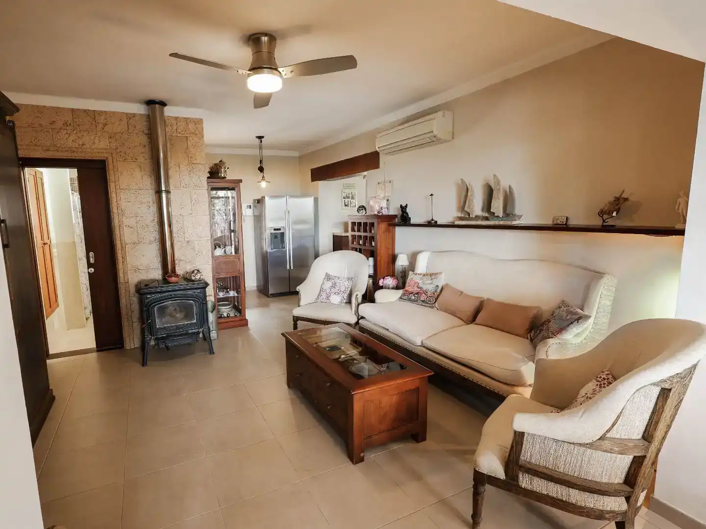 Sala de estar de Piso en venta en Formentera con Aire acondicionado, Jardín privado y Trastero