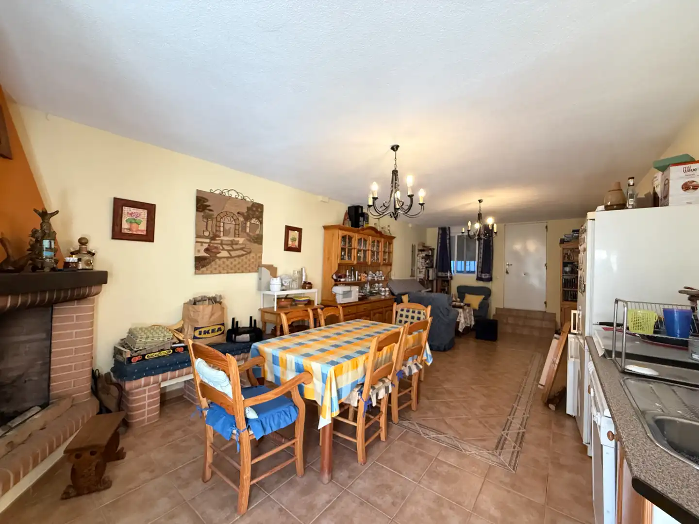 Dining room of Detached homes for sale in Ciudad Real  with Air Conditioner, Heating and Private garden