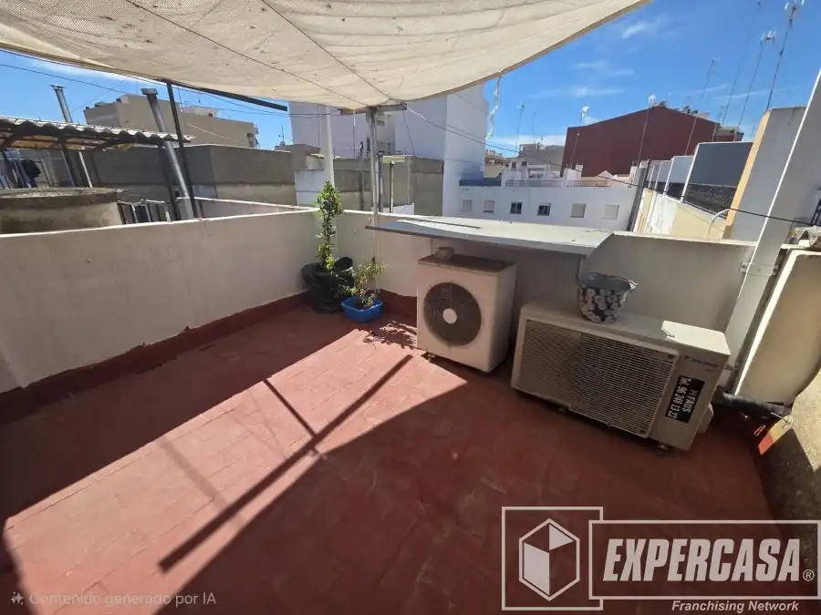 Terraza de Casa adosada en venta en Algemesí con Aire acondicionado y Terraza