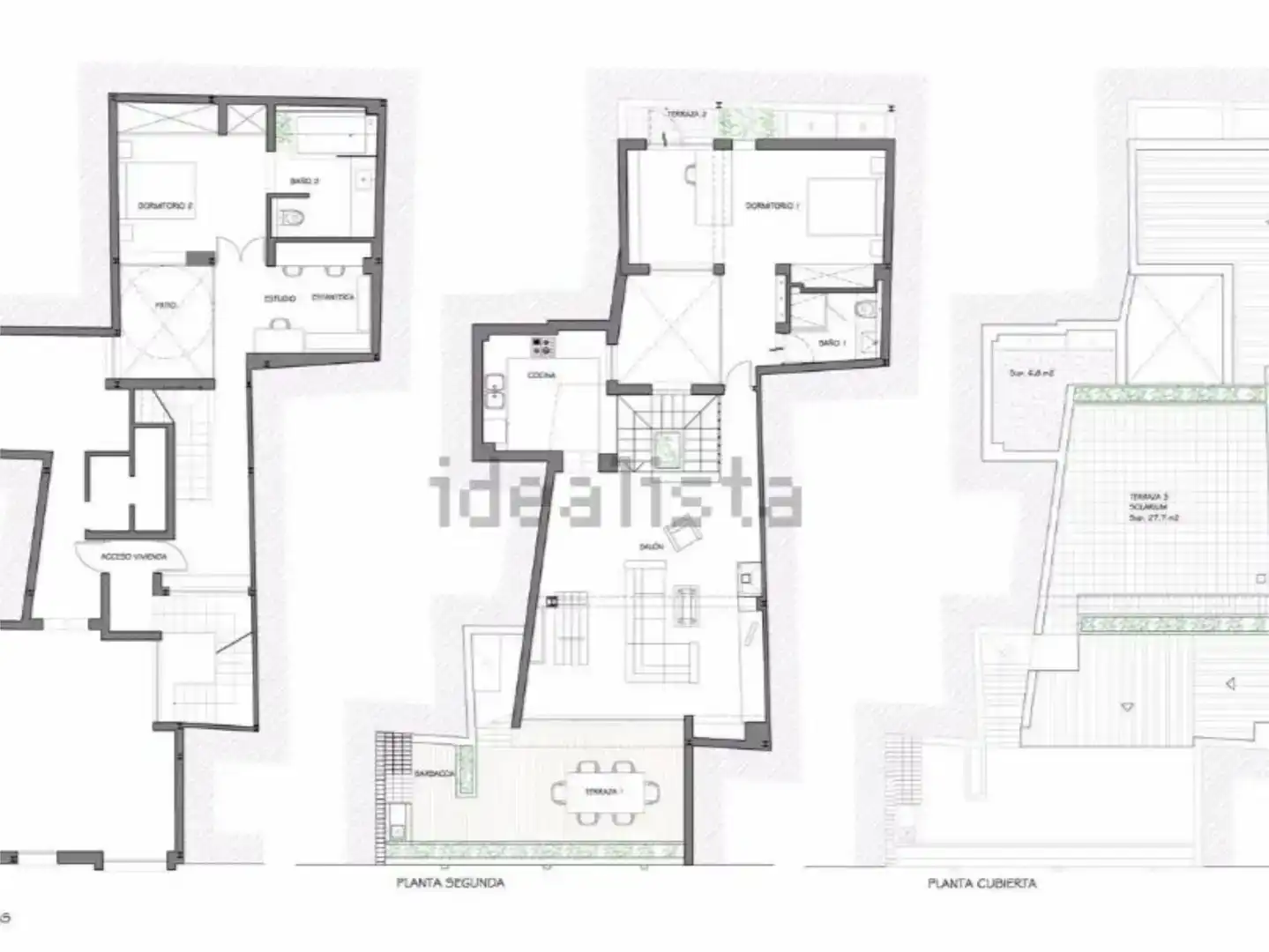 Dúplex de alquiler en Sevilla con Aire acondicionado y Parquet