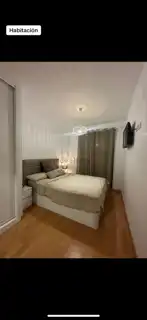 Bedroom of Flat for rent in Málaga  with Air Conditioner, Terrace and Storage room