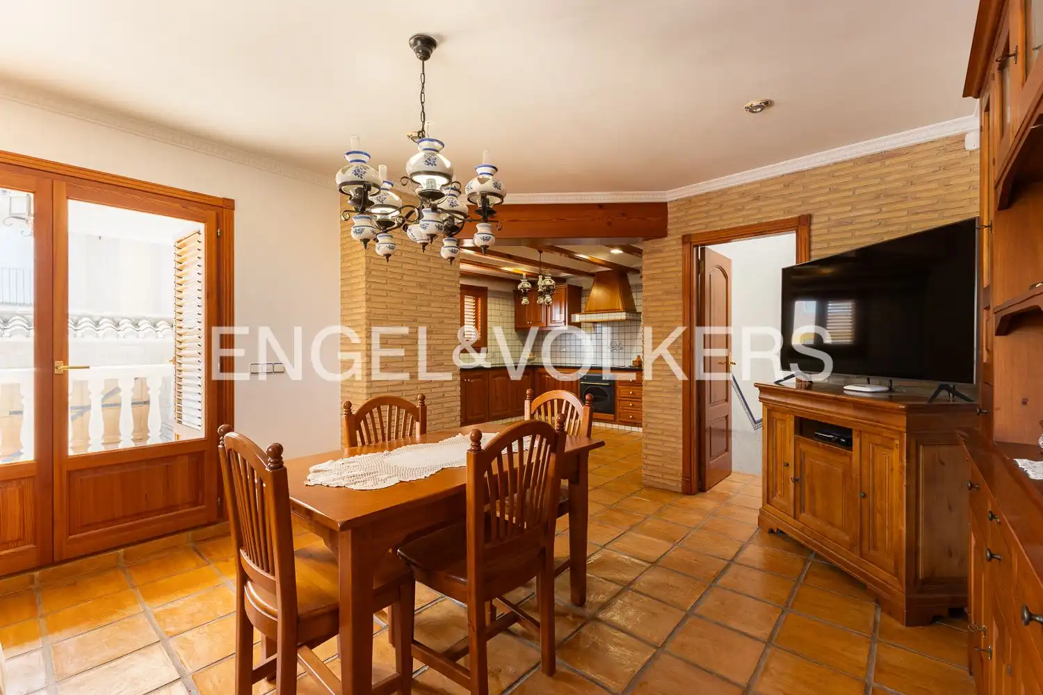 Dining room of Houses for sale in Favara  with Heating, Private garden and Swimming Pool
